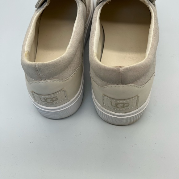 UGG Slip-On Suede Casual Shoes - Beige - Picture 4 of 5